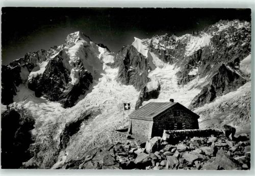 1937 Orsières - Cabane Dufour Hüttenstempel
