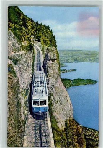6415 Arth - Arth-Rigi-Bahn Kräbelwand Blick auf den Zugersee