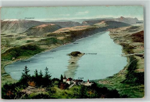 3235 Erlach 1905 Foto AK St. Peterinsel