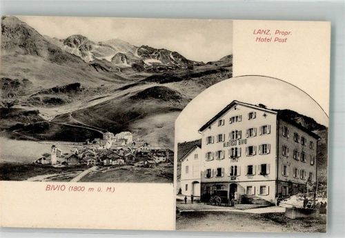 7457 Bivio Foto AK Hotel Post