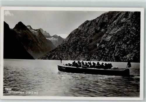 3864 Guttannen - Personenboot auf dem Grimselsee
