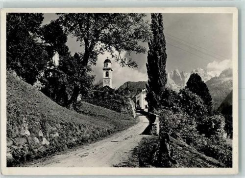 7610 Soglio - Dorfeingang