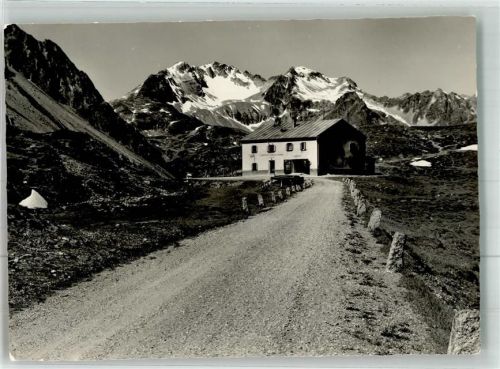 7522 La Punt-Chamues-ch Foto AK Alubla Hospiz Gasthaus