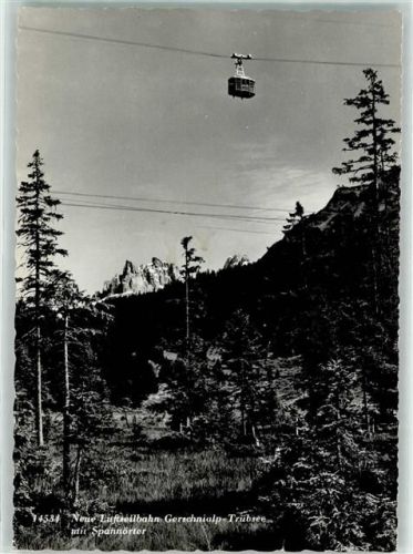 Trübsee - Schwebebahn Gerschnialp Spannörter