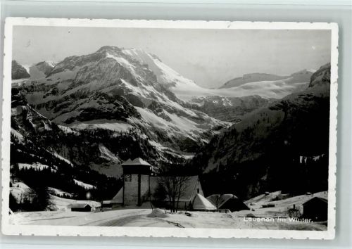 3782 Lauenen b. Gstaad - Kirche Winter