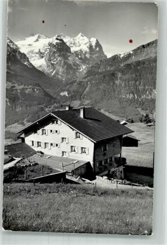 6085 Hasliberg Goldern 1961 Foto AK Pension Berghaus