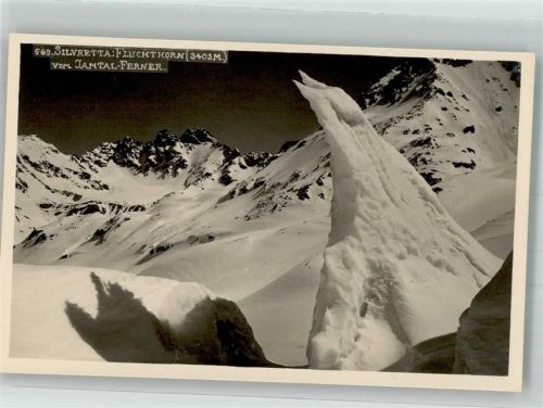 7556 Ramosch Winter Fluchthorn Silvretta