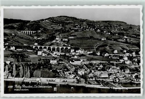 1009 Pully - Fliegeraufnahme Paudex La Conversion