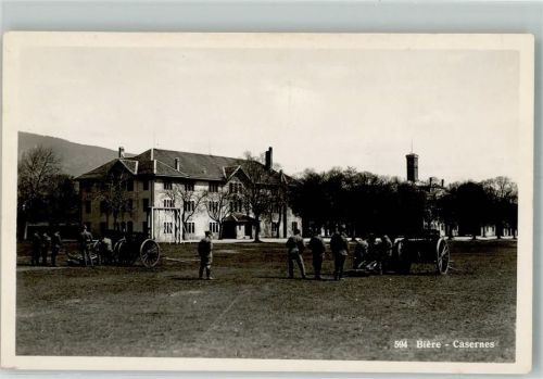 1145 Bière 1955 Foto AK Kaserne Feldpost