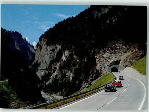 7432 Zillis-Reischen - San Bernardino Straße Viamala Schlucht