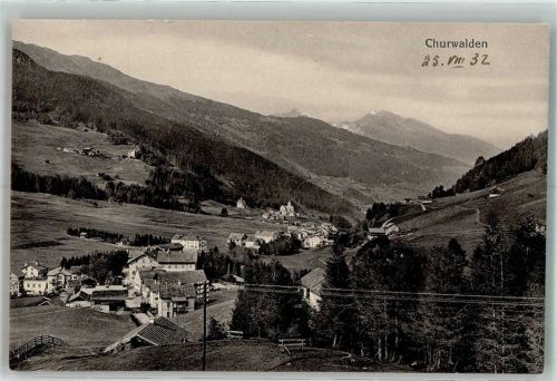 7075 Churwalden 1932 Foto AK