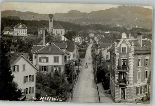 8340 Hinwil 1913 Foto AK