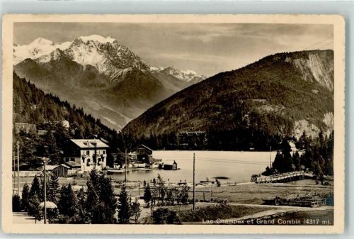 Champex 1913 - Grand Combin Lac