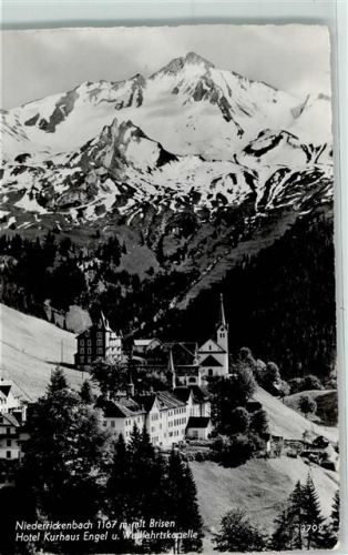 6383 Niederrickenbach Maria Rickenbach - Hotel Kurhaus Engel Wallfahrtskirche Brisen Winter