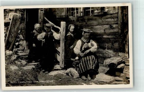 1984 Les Haudères - Bauernfamilie