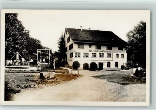 8703 Erlenbach ZH - Gasthaus Kittenmühle Schaukel