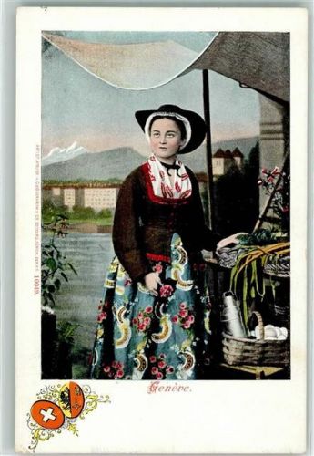 Genfer Trachtenfrau