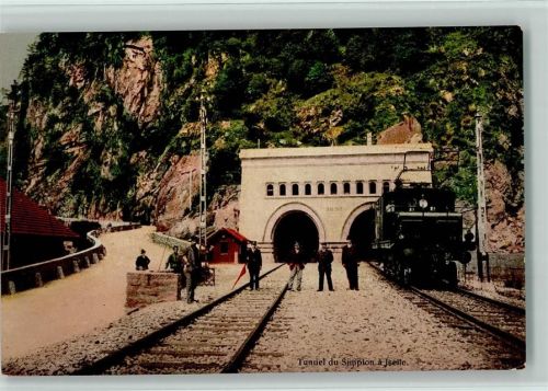 Simplon Berg - Tunnel du Simplon à Iselle