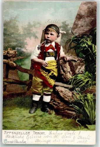 9050 Appenzell 1906 - Kind