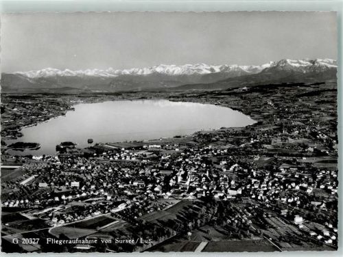 6210 Sursee - Fliegeraufnahme