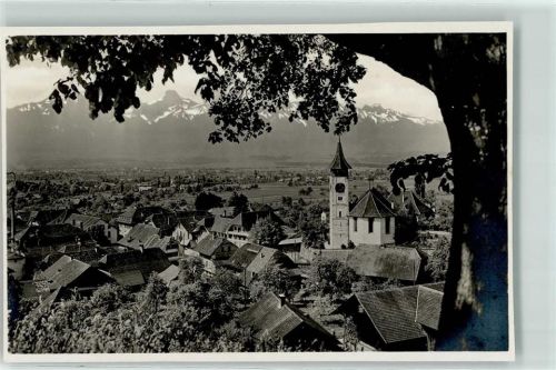3612 Steffisburg Gebrauchsspuren Kirche Stockhornkette