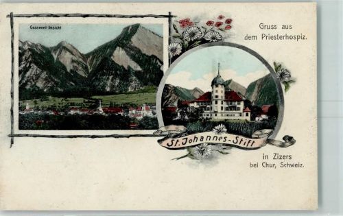 7205 Zizers 1909 - Priesterhorspiz St. Johannes-Stift