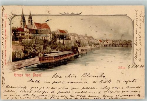 4000 Basel Bâle 1900 - Münster Rhein
