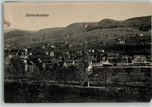 4460 Gelterkinden 1921 - Bahnhof Eisenbahn
