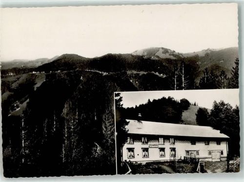 8497 Fischenthal Foto AK Gasthaus Tierhag Alp Schnebelhorn Foto Ryser