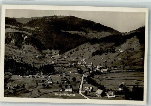 8857 Vorderthal Wägital Foto AK Vorder-Wäggital