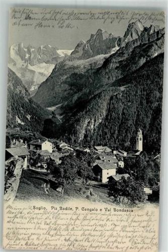 7610 Soglio 1905 Foto AK