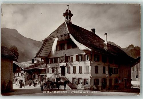 1658 Rossinière - Interieur de Village