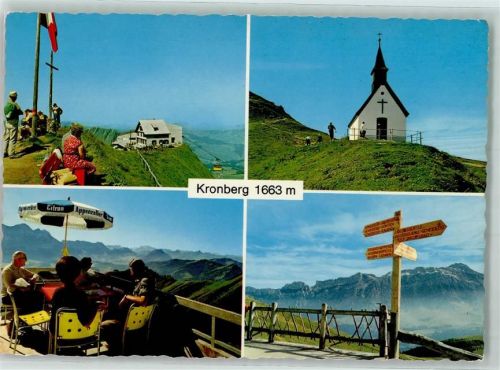 Kronberg - Gasthaus Kapelle Wegweiser Säntiskette