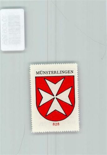 8596 Münsterlingen - Vignette Wappen Kaffee Hag 1920-1940