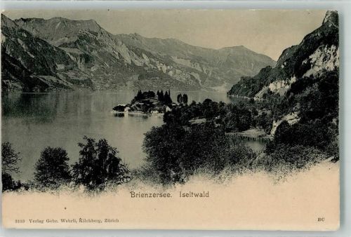 3807 Iseltwald - Brienzersee Verlag Wehrli
