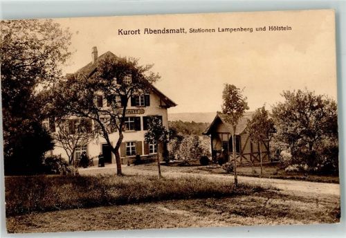 4432 Lampenberg 1915 - Kurort Abendsmatt und Hölstein
