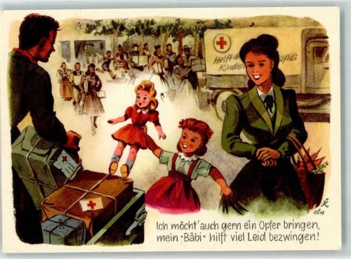 8887 Mels - Aktion Weisstannental Rotes Kreuz Puppe