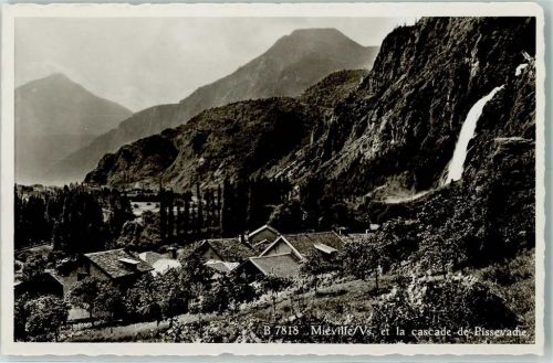 1904 Miéville Vernayaz - Cascade de Pissewache
