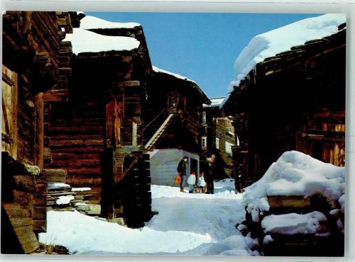 3997 Bellwald 1985 - Dorpartie Winter