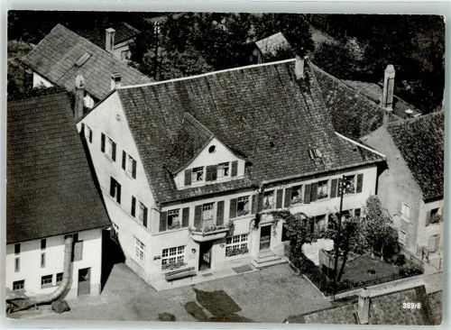 4133 Pratteln - Gasthaus Schützenstube Fliegeraufnahme