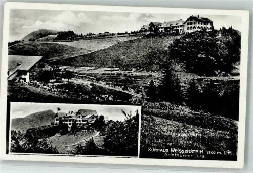 4515 Weissenstein b. Solothurn - Kurhaus Hüttenstempel