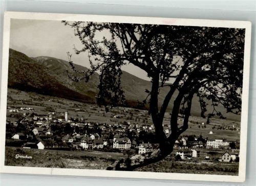 2540 Grenchen 1946 Foto AK Bahnpost Zug 2955