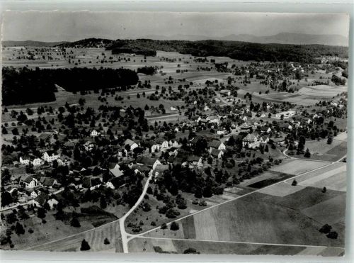 5705 Hallwil Foto AK Fliegeraufnahme