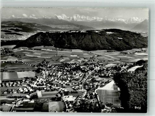 3123 Belp Foto AK Fliegeraufnahme