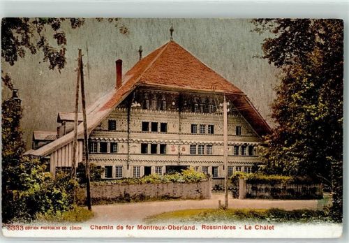 1658 Rossinière - Le Grand Chalet