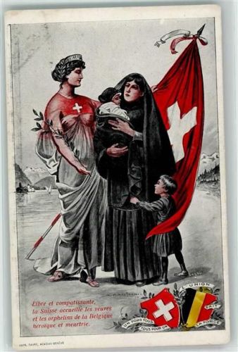 Schutz für die Flüchtlinge WK I Helvetia
