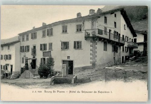 1946 Bourg-St-Pierre - Hotel du Dejeuner de Napoleon I.