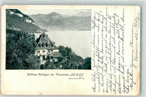 3658 Merligen 1907 - Schloss Ralligen