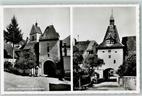 2882 St-Ursanne Gebrauchsspuren Porte de St Paul et St Pierre