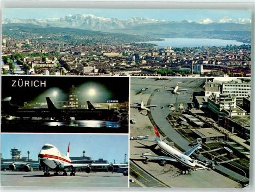 8302 Kloten - Swissair Jumbo Jet Sonderstempel Tag der Aerophilatelie 1990